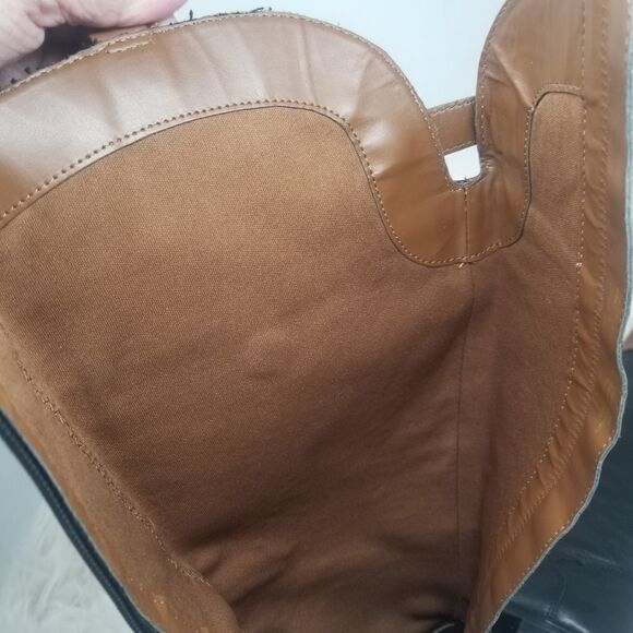 Tall Franco Sarto Leather Boots. Sz 6 - Picture 16 of 16